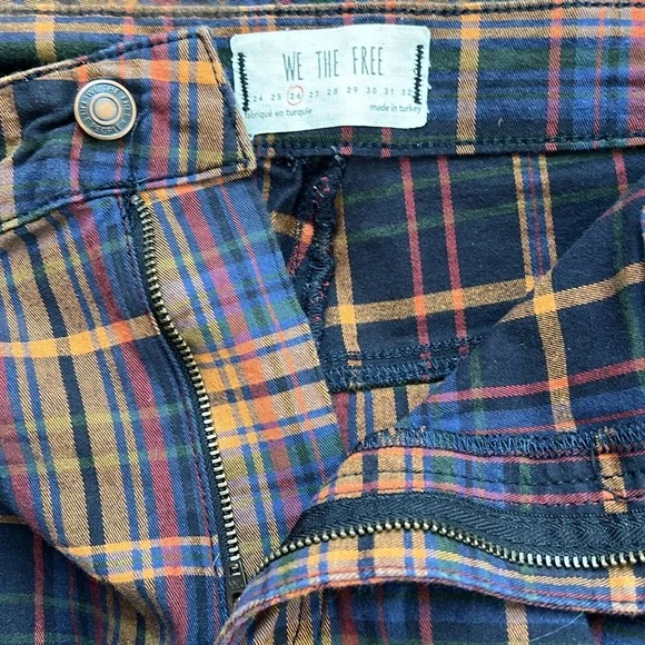 We The Free - Free People Tartan Plaid Pants | 26 - Picture 4 of 5